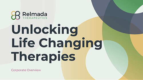 Relmada Therapeutics Corporate Deck Thumbnail